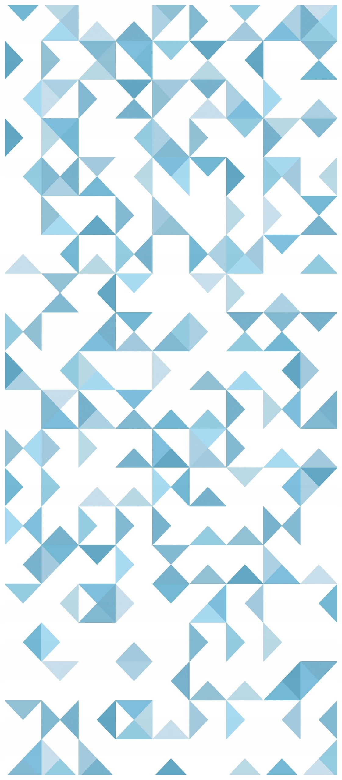 Samolepka Fototapeta Trojúhelníky Geometrie Abstrakce Design 91x211 do obývacího pokoje