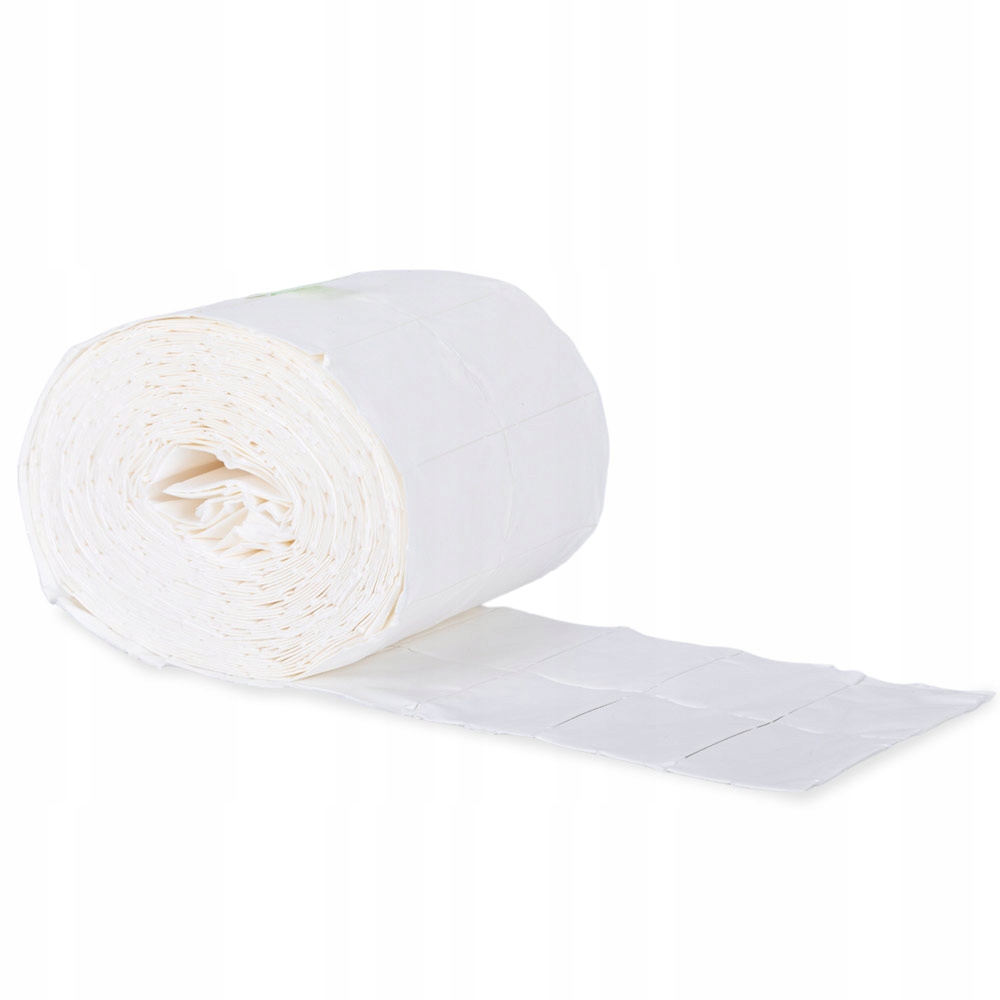 WACIKI BEZPYŁOWE CELULOZOWEDO PAZNOKCI MANICURE ROLKA 500szt 12 warstwowe Marka Allepaznokcie