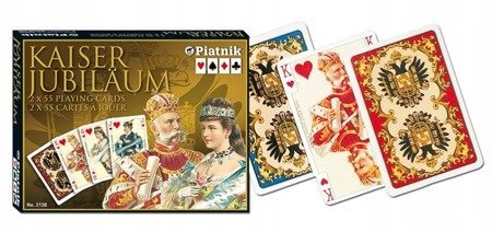 

Lux Kaiser Karty Tradycyjne 2x talia 55 Piatnik