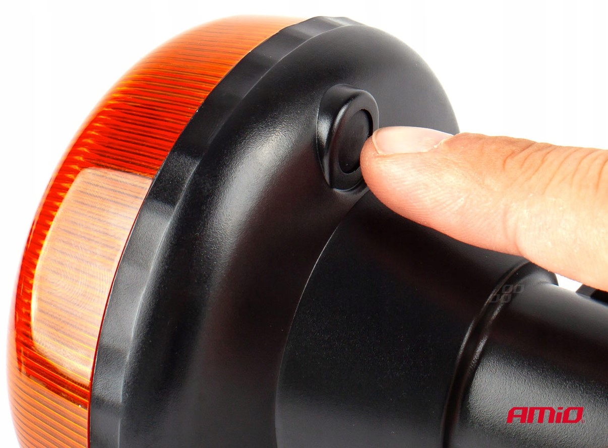 LAMPA OSTRZEGAWCZA DACHOWA KOGUT 18xLED 12-24V Wersja Europejska