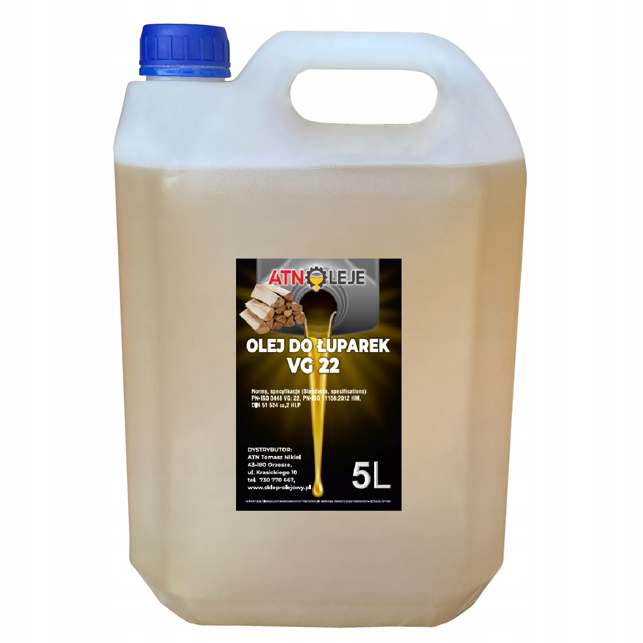 Olej do łuparki VG 22 5L