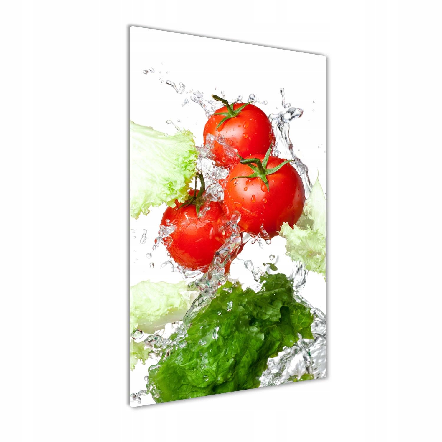

Foto obraz akrylowy Pomidory i sałata 70x140 cm