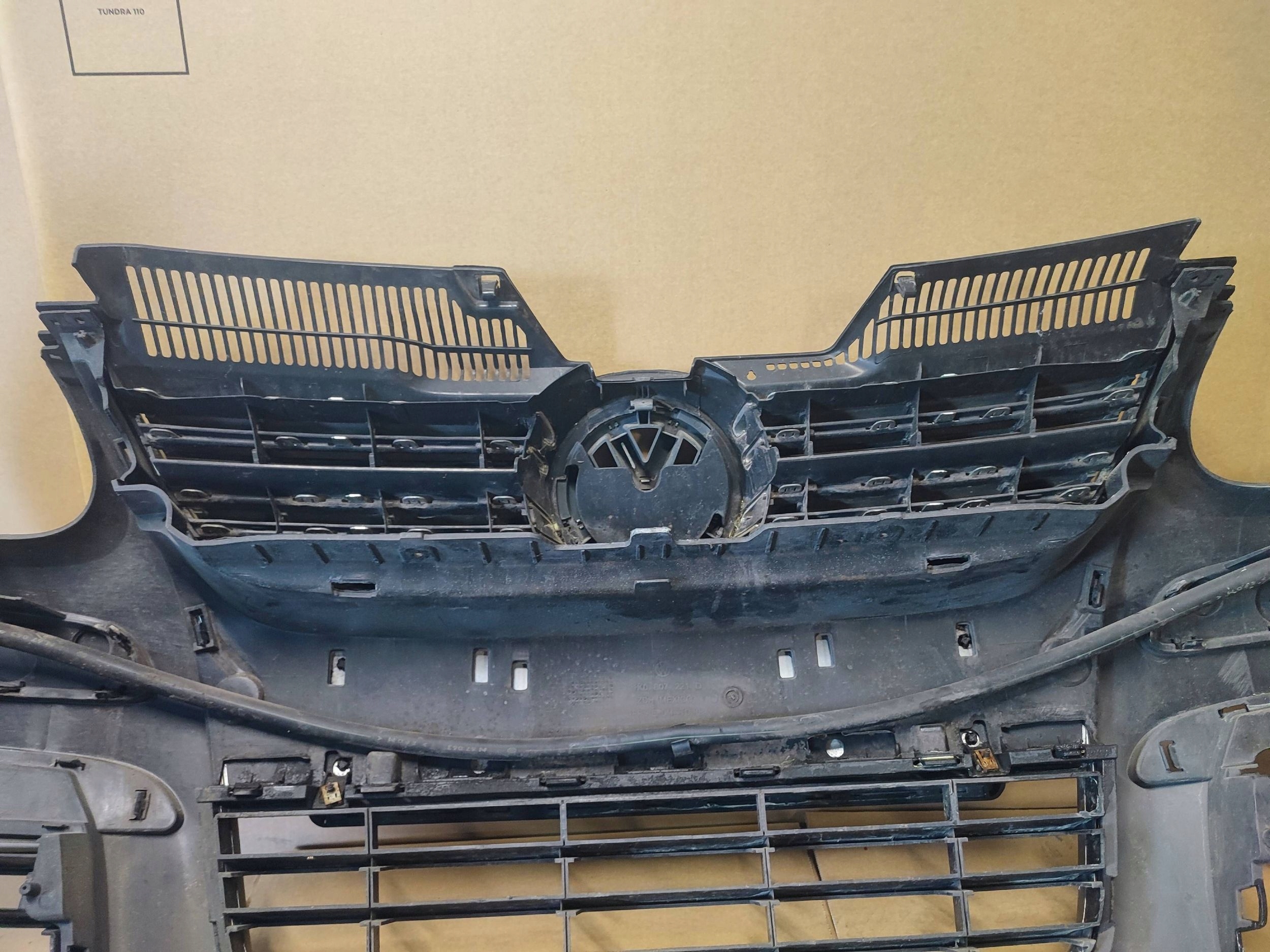 VW GOLF V KOMBI JETTA bumper front front grill washers fog lights kpl LC5F