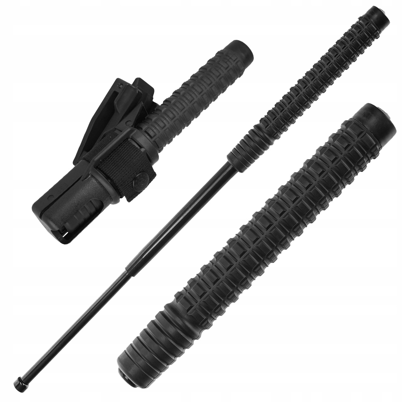 Teleskopická Ocelová Policejní Kalená Tyč Esp Obušek 21" S Pouzdrem BH-54