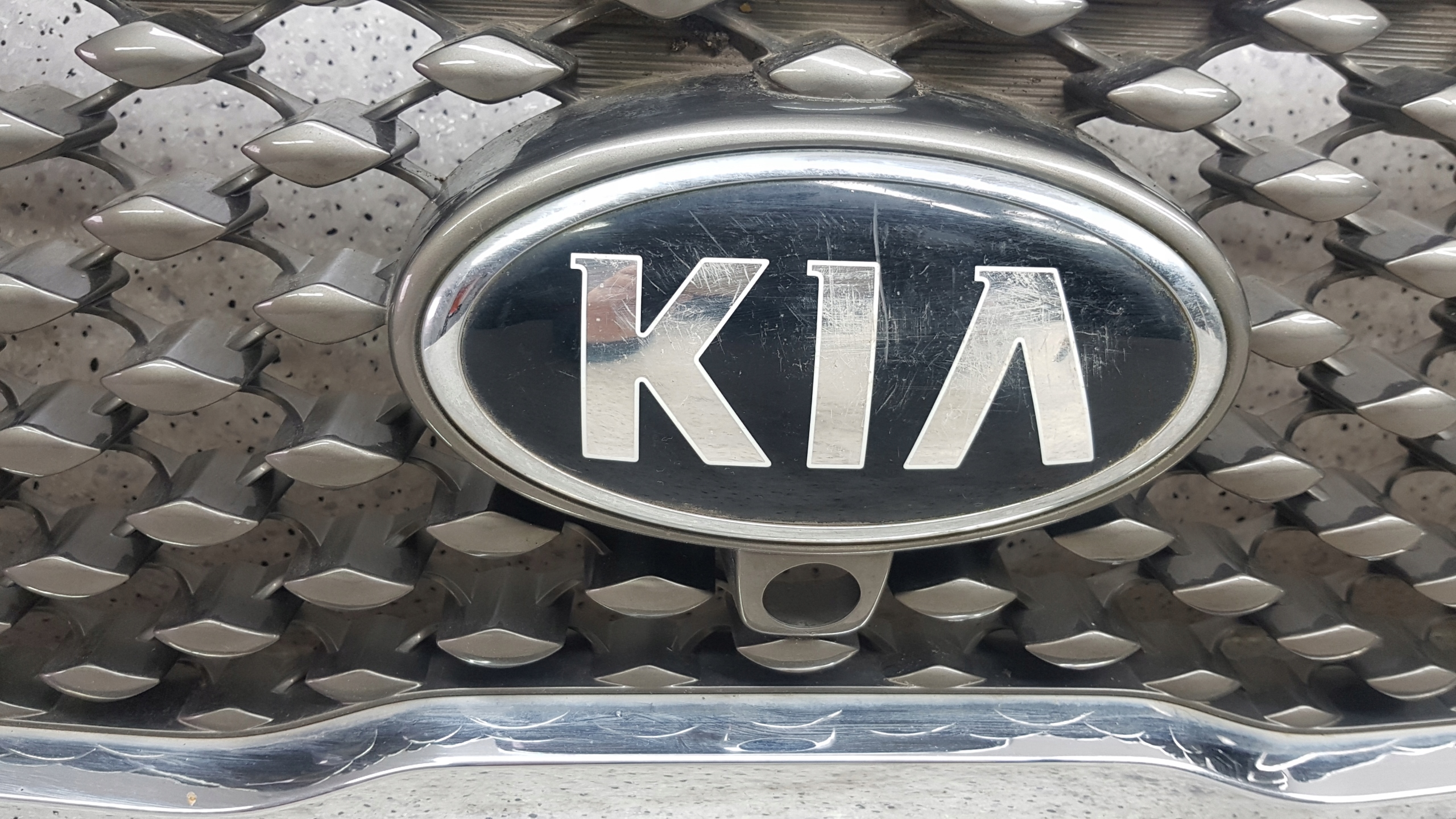 KIA SORENTO 3 III 2016 - KAMERA front PREKLADgrill bumper front 3736