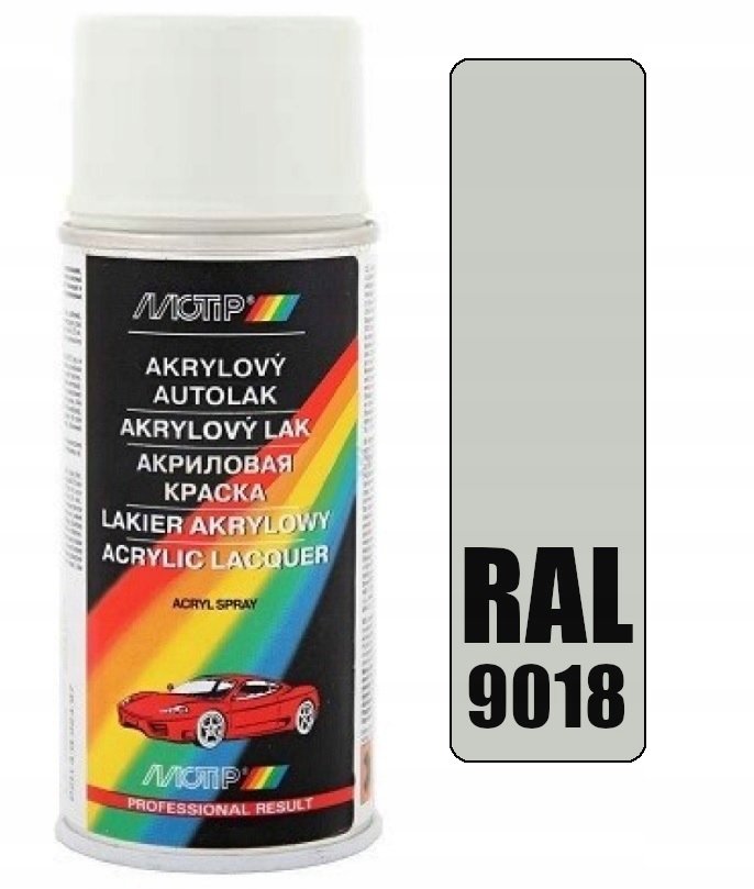 

Lakier Spray Akryl Ral 9018 Biały Popielaty 150ML