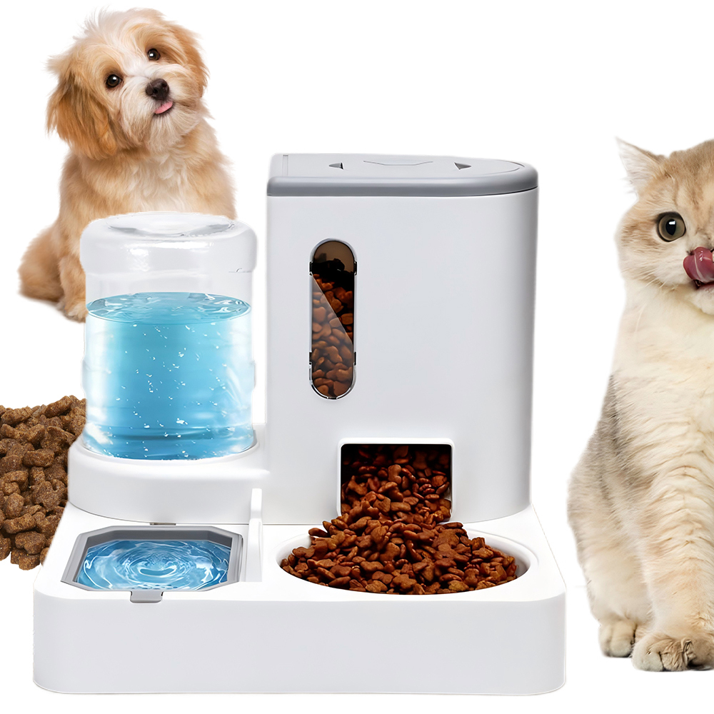 Levně Automatické Inteligentní Krmítko Pro Kočky A Psy, Přenosný Podavač 3,2 L