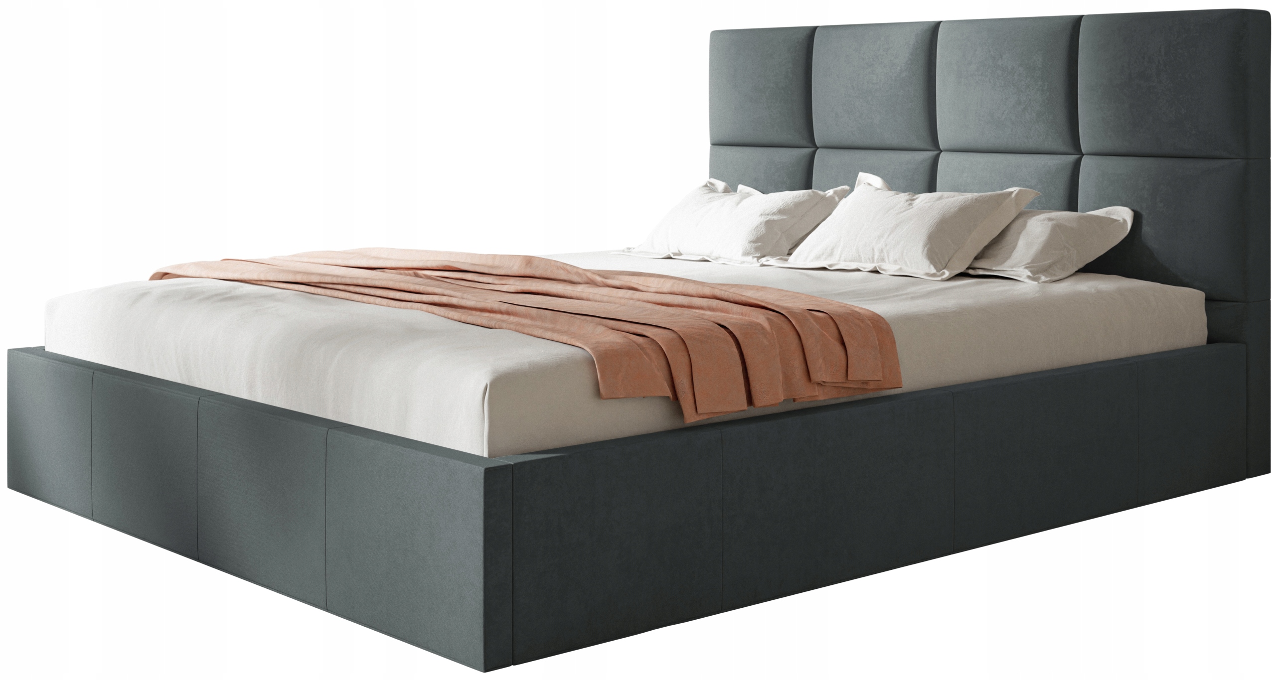 

Łóżko tapicerowane Roma Slim 180x200 Pojemnik