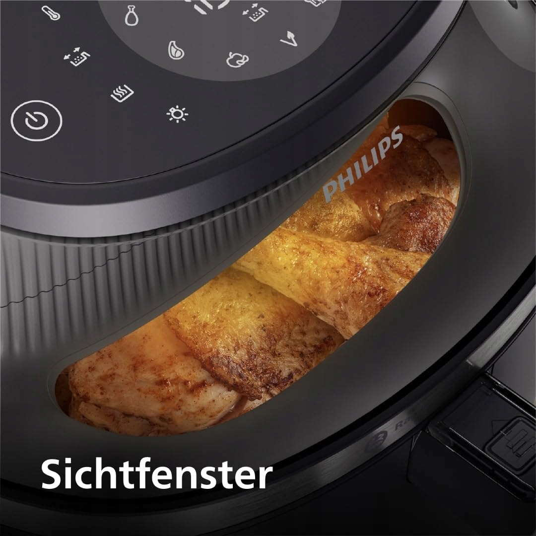PHILIPS Airfryer 3000 7.2L 16w1 Technologia RapidAir Plus Aplikacja HomeID — miniatura 3