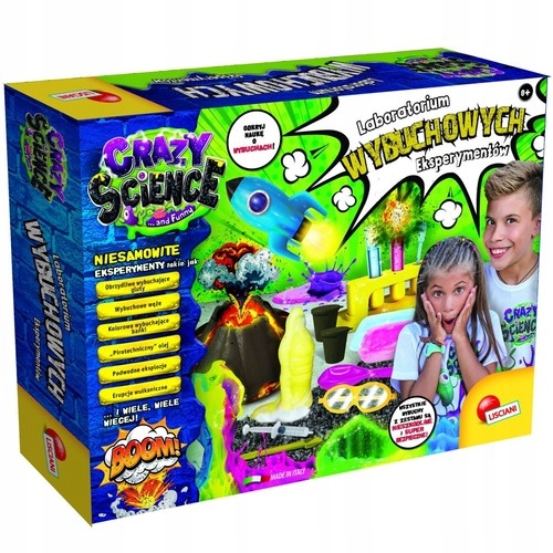 

Crazy Science Laboratorium wybuchowych eksperyment