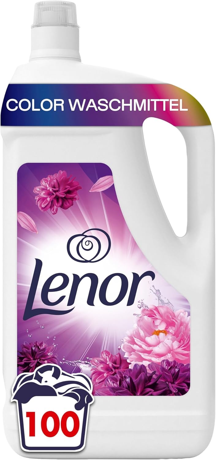 Levně Lenor Amethyst Blütentraum Color gel na praní Květinový Sen 100 praní 5L De