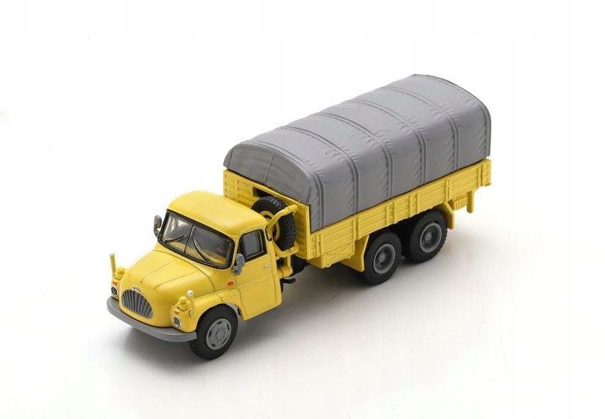Schuco Tatra T138 Truhla s plachtou žlutá 1:87(H0)