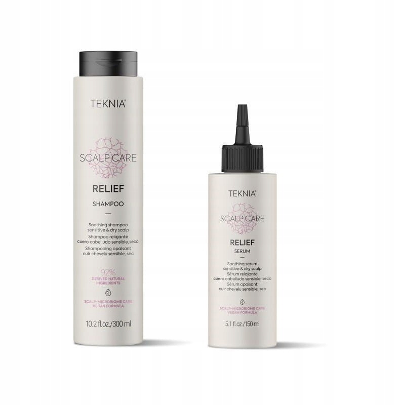 Lakme Teknia Relief sada pro citlivou pokožku šampon sérum