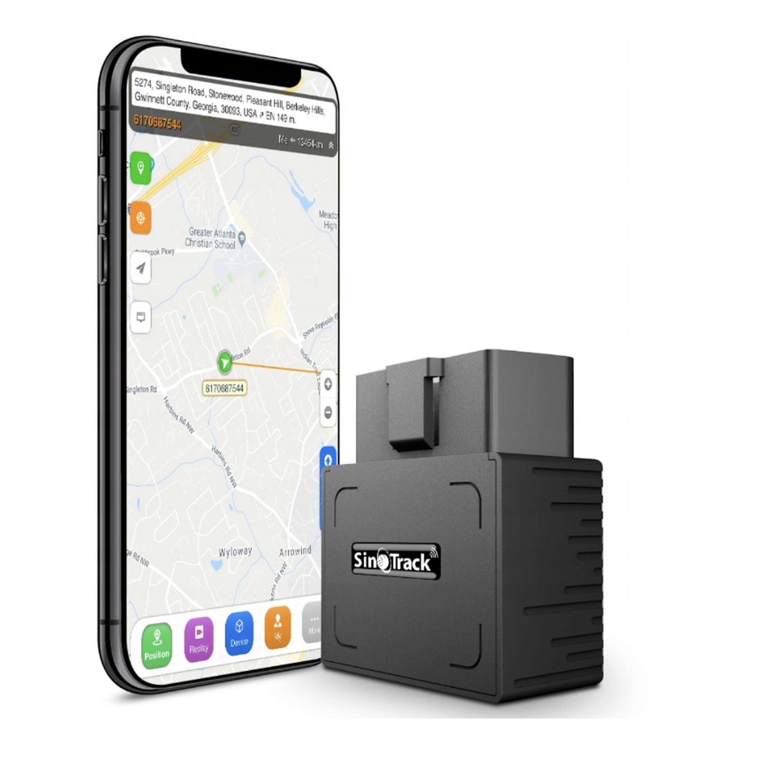

Lokalizator Gps do samochodu OBD2 ST902