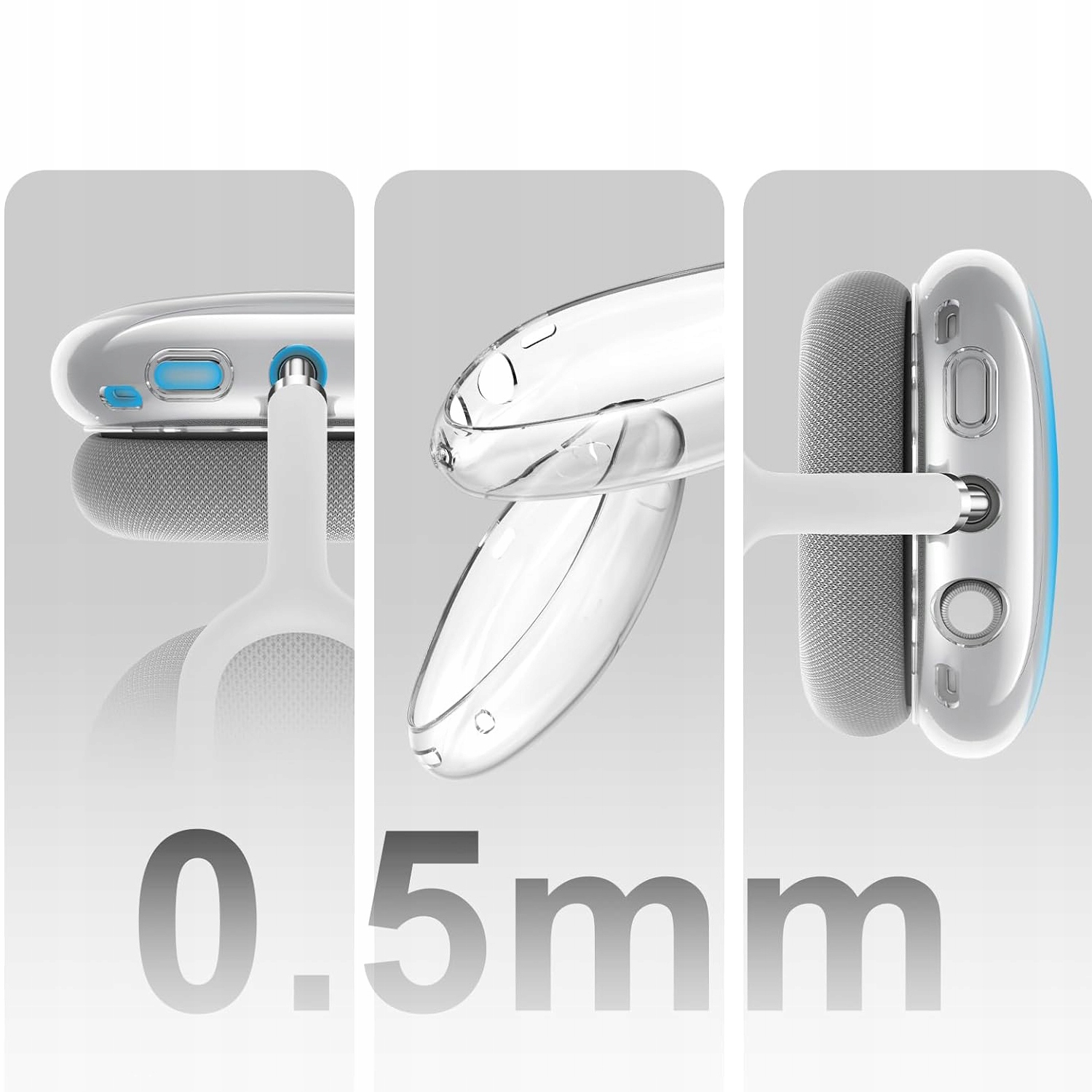 ETUI OCHRONNE DO APPLE AIRPODS MAX WYSOKIEJ JAKOŚCI TPU WYGODNY I MIĘKKI EAN (GTIN) 6903584935680