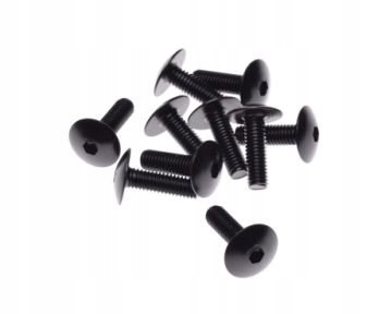 

Śruby Śrubki Komplet M6 10 szt. Do Owiewek Czarne
