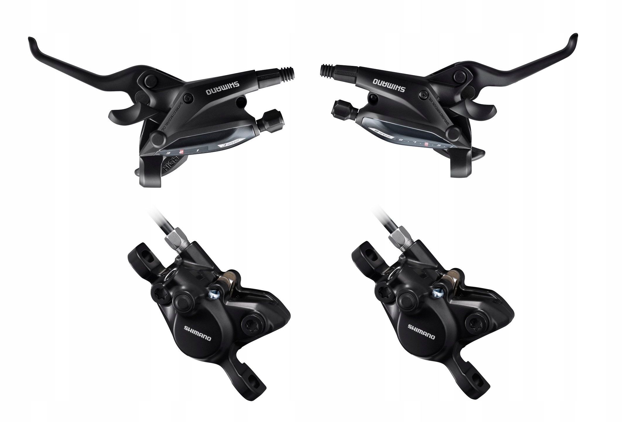 

Komplet Shimano Hamulce Hydrauliczne ST-EF505 3x8