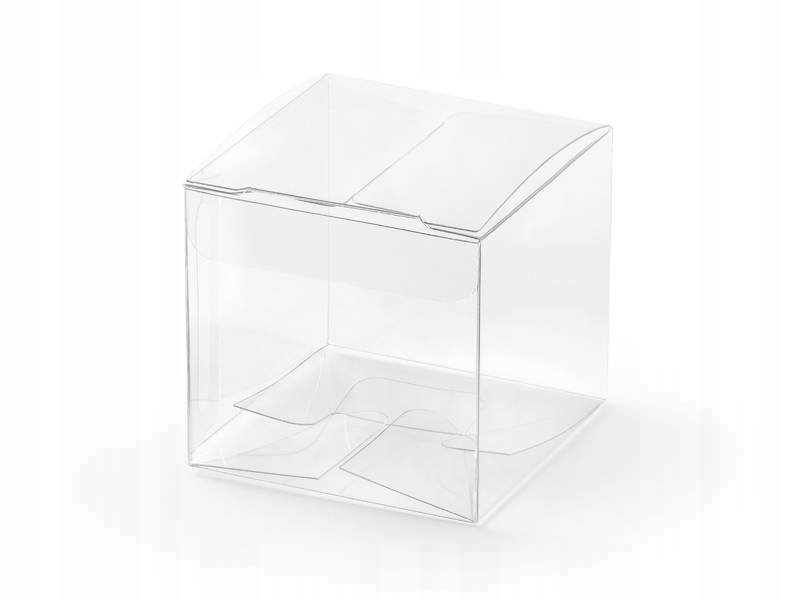 

Przeźroczyste Pudełka 5x5x5 cm 10 szt.
