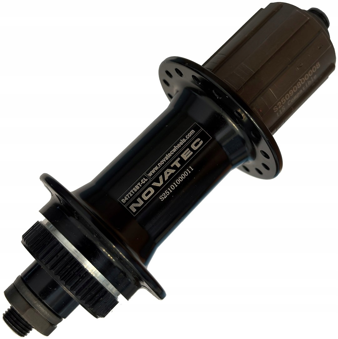 Piasta tył Novatec D472SBT-CL 10x135 mm Qr Shimano 11s 32 center lock