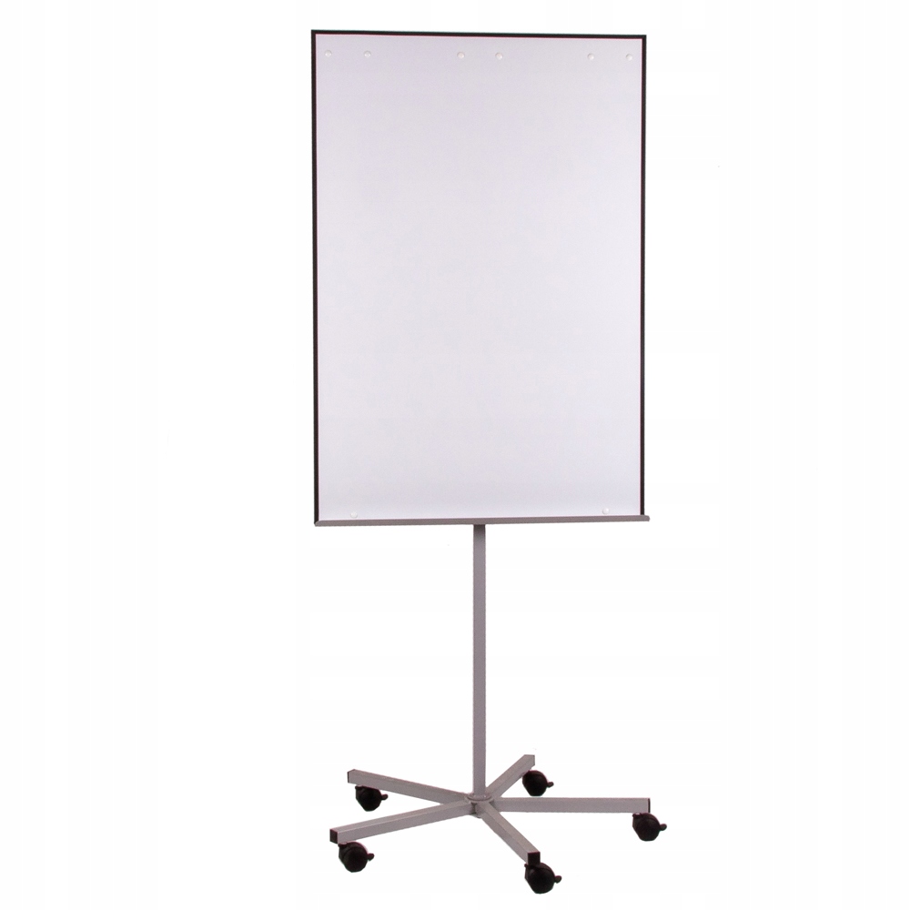 Flipchart magnet. - suchościeralny 70x100 5 kół