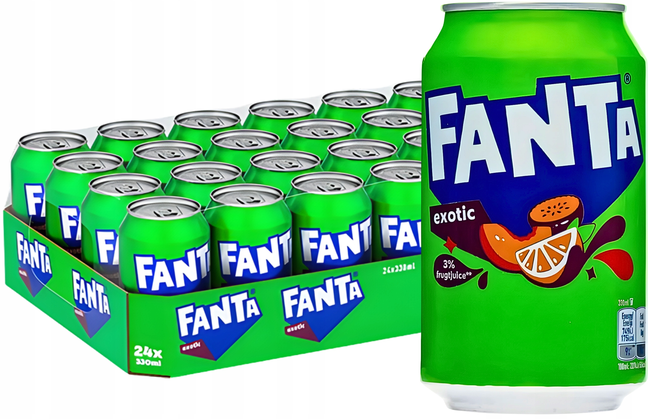 Levně Fanta exotic De 24×330ml