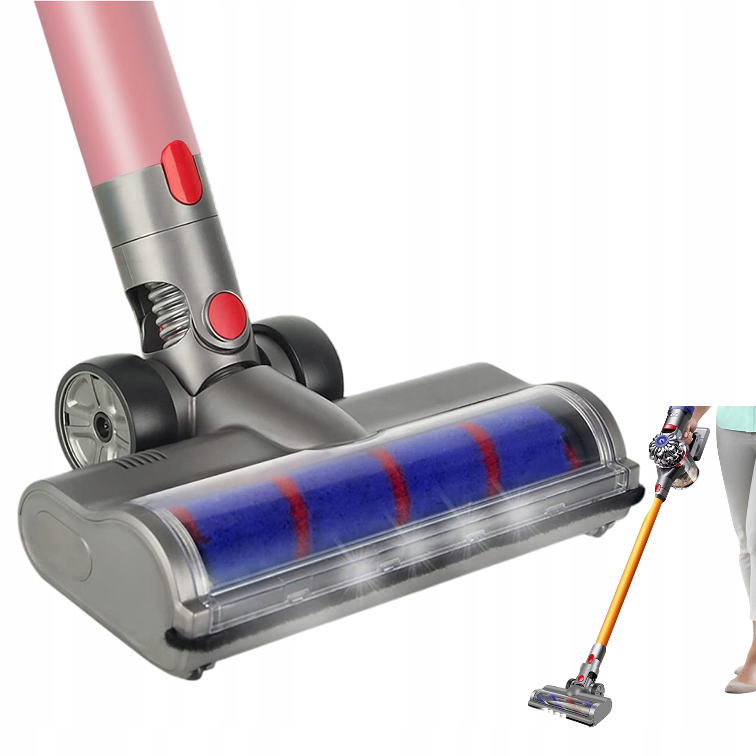 Do Dysona Końcówka Z Lampkami Do Czyszczenia Dywanów I Paneli