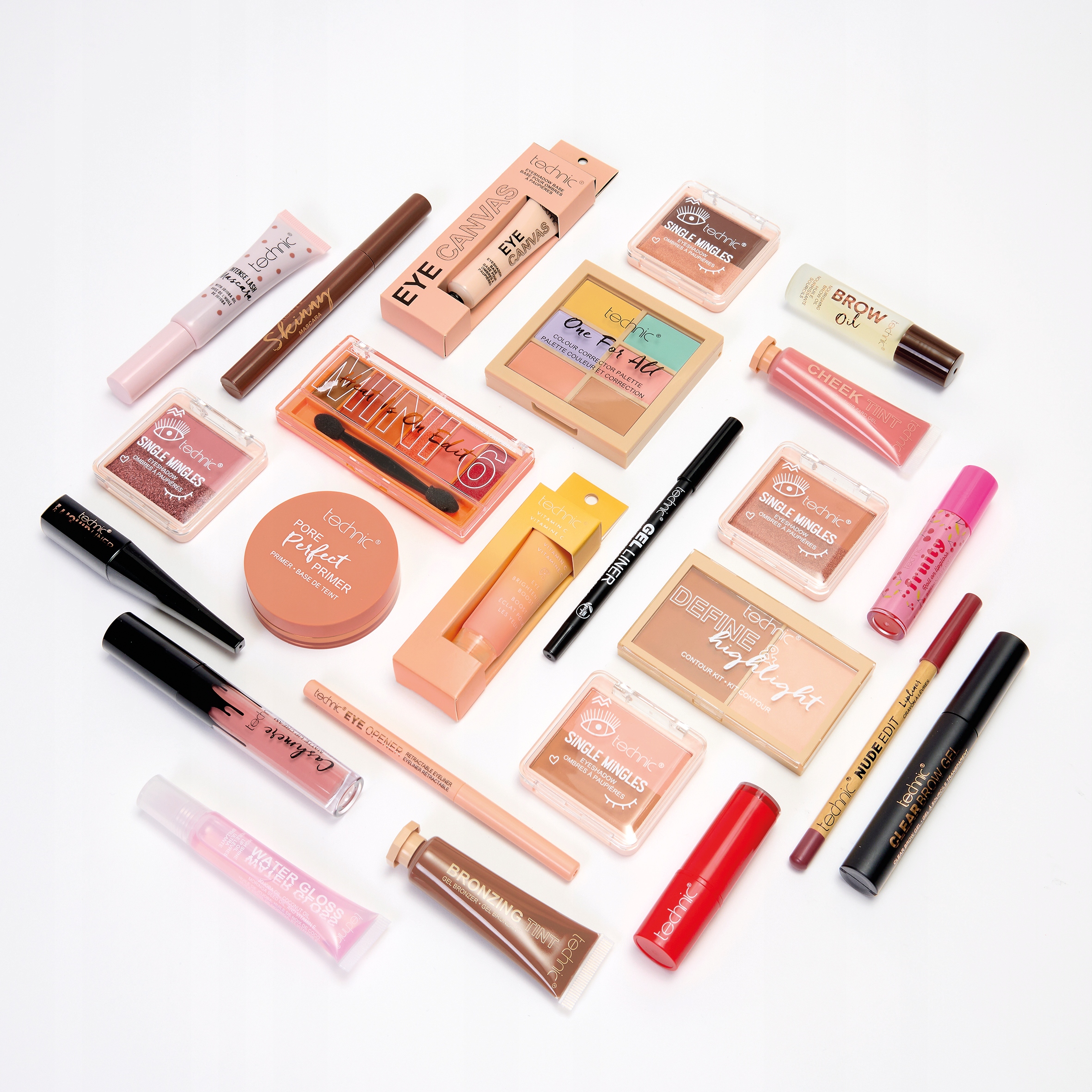 Адвент-календарь Technic Cosmetic Countdown, 24 средства для макияжа — фото 3