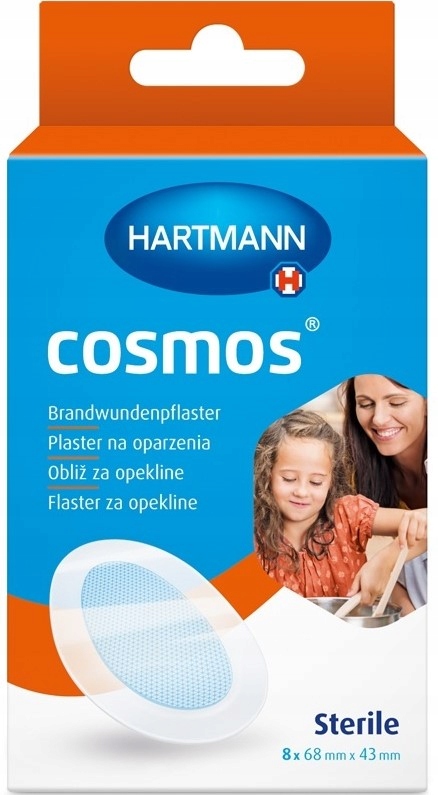 

Hartmann Cosmos Oparzenia 8 szt. hydrożelowe