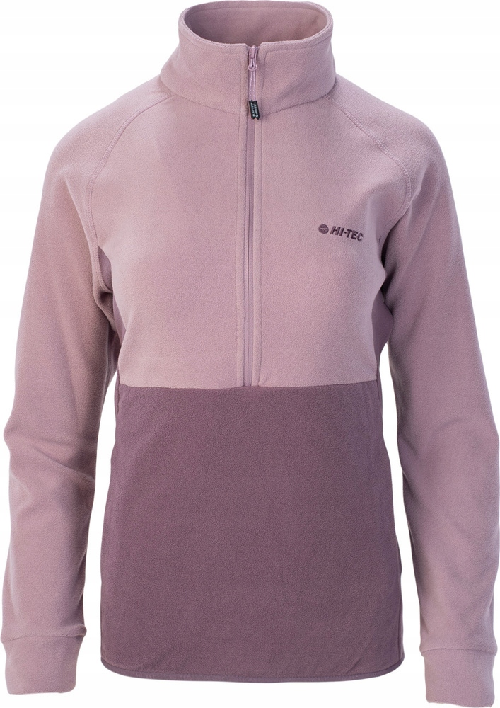 Dámská Fleecová Mikina Mikina Zip 1/2 Hi-tec Lady Rivano Velikost M