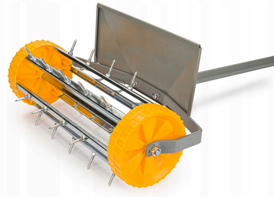 AERATOR RĘCZNY WERTYKULATOR WALCOWY DO TRAWY KOLCE Kod producenta POWERMAT PM-AR-34T / PM1122