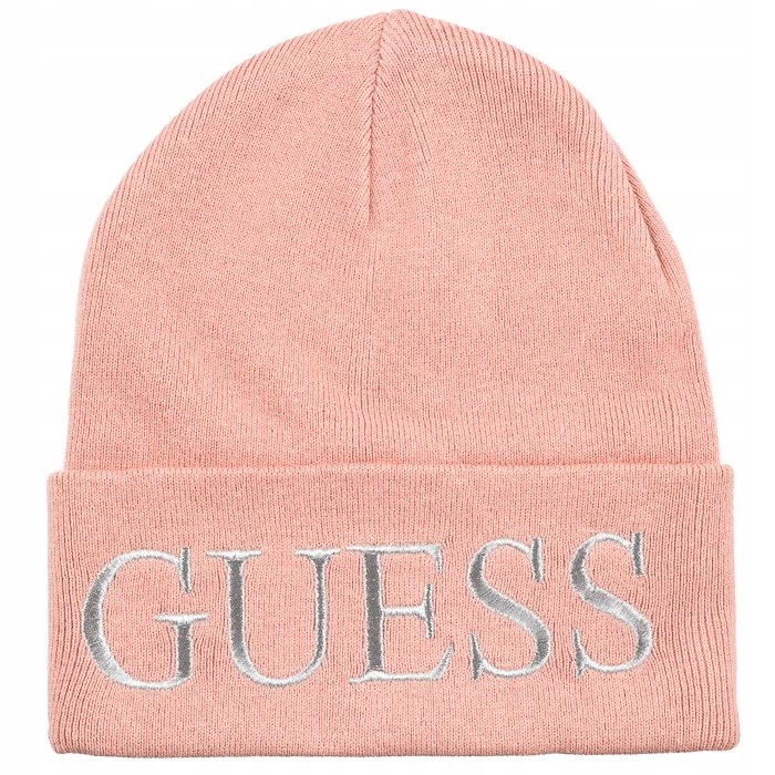 

Damska Czapka Zimowa Guess Cap Myr AW8728 Różowa