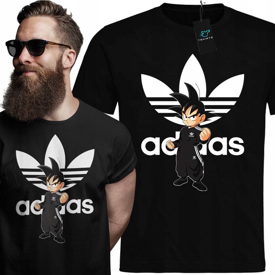 KOSZULKA MĘSKA DRAGON BALL Z DBZ SON GOKU L • Cena, Opinie • T