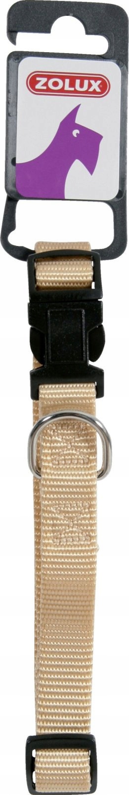 

Zolux Obroża nylon regul. 15 mm kol. beżowy