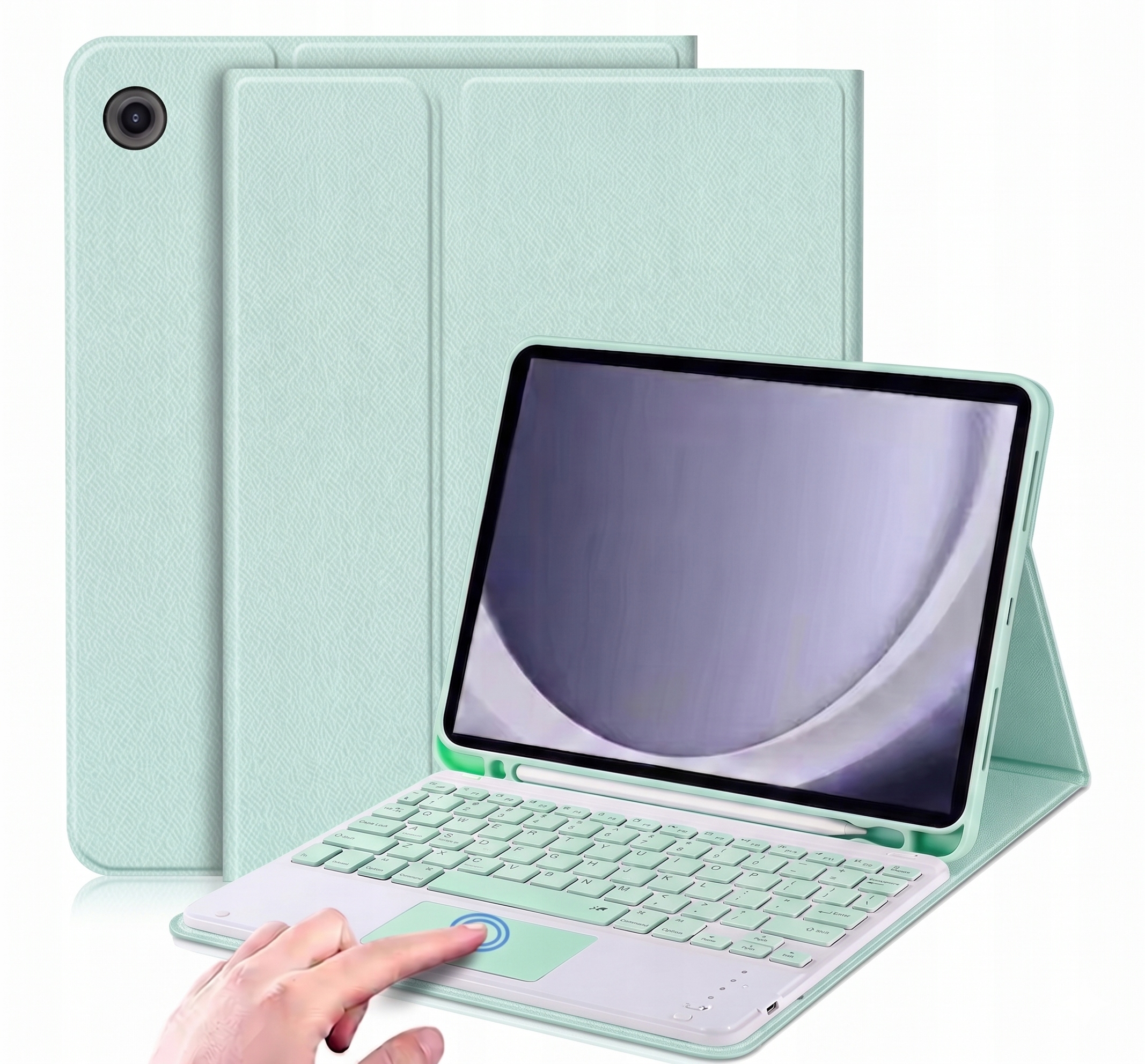 Pouzdro Klávesnice Touchpad pro Samsung Galaxy Tab A11+ Plus 10.9 A9+ Plus 11