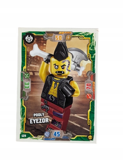 Karta Lego Ninjago Seria 6 Numer 129