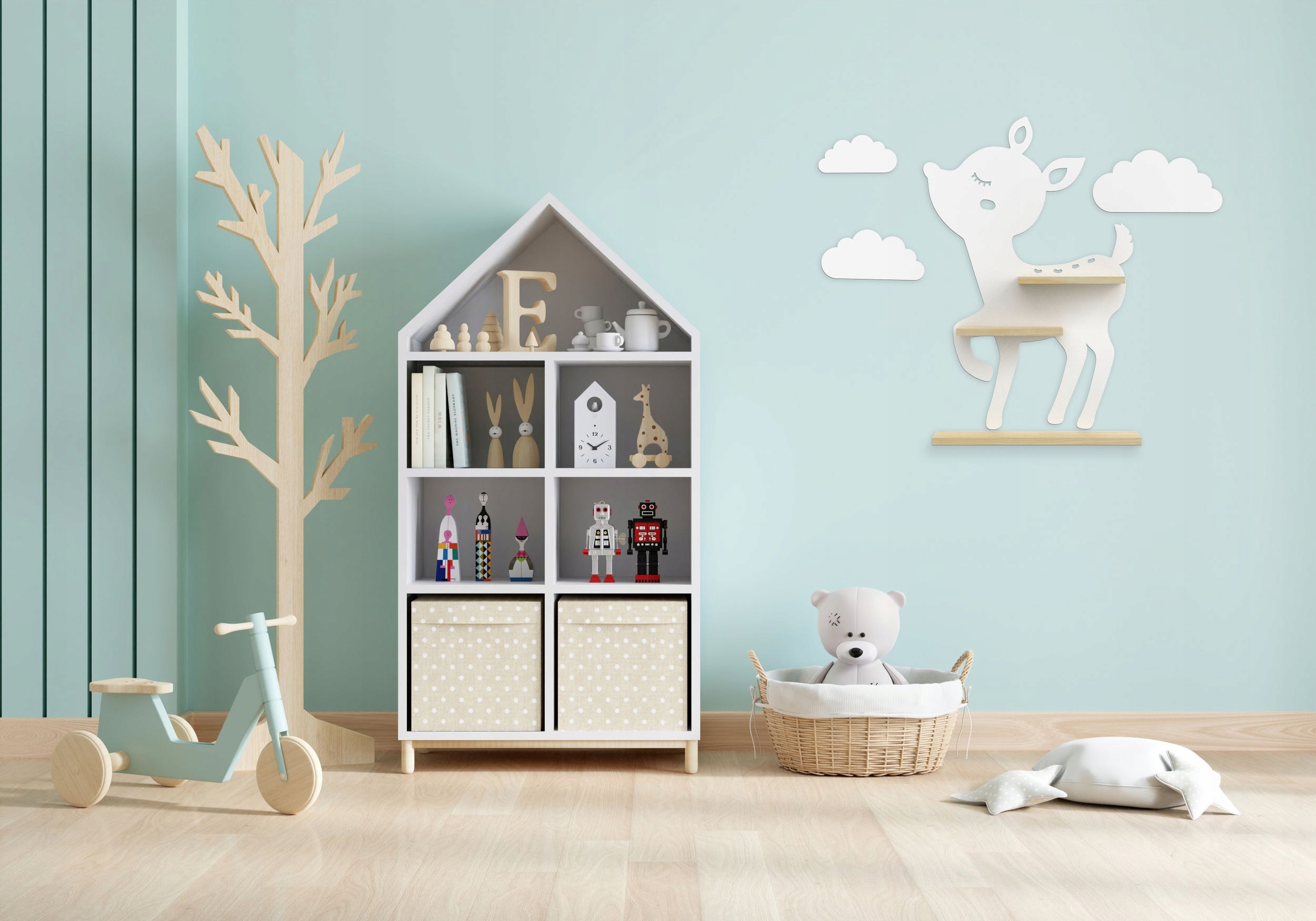 KOMPLET ZESTAW 3X PÓŁKA CHMURKA PÓŁKI CHMURKI Stan opakowania oryginalne