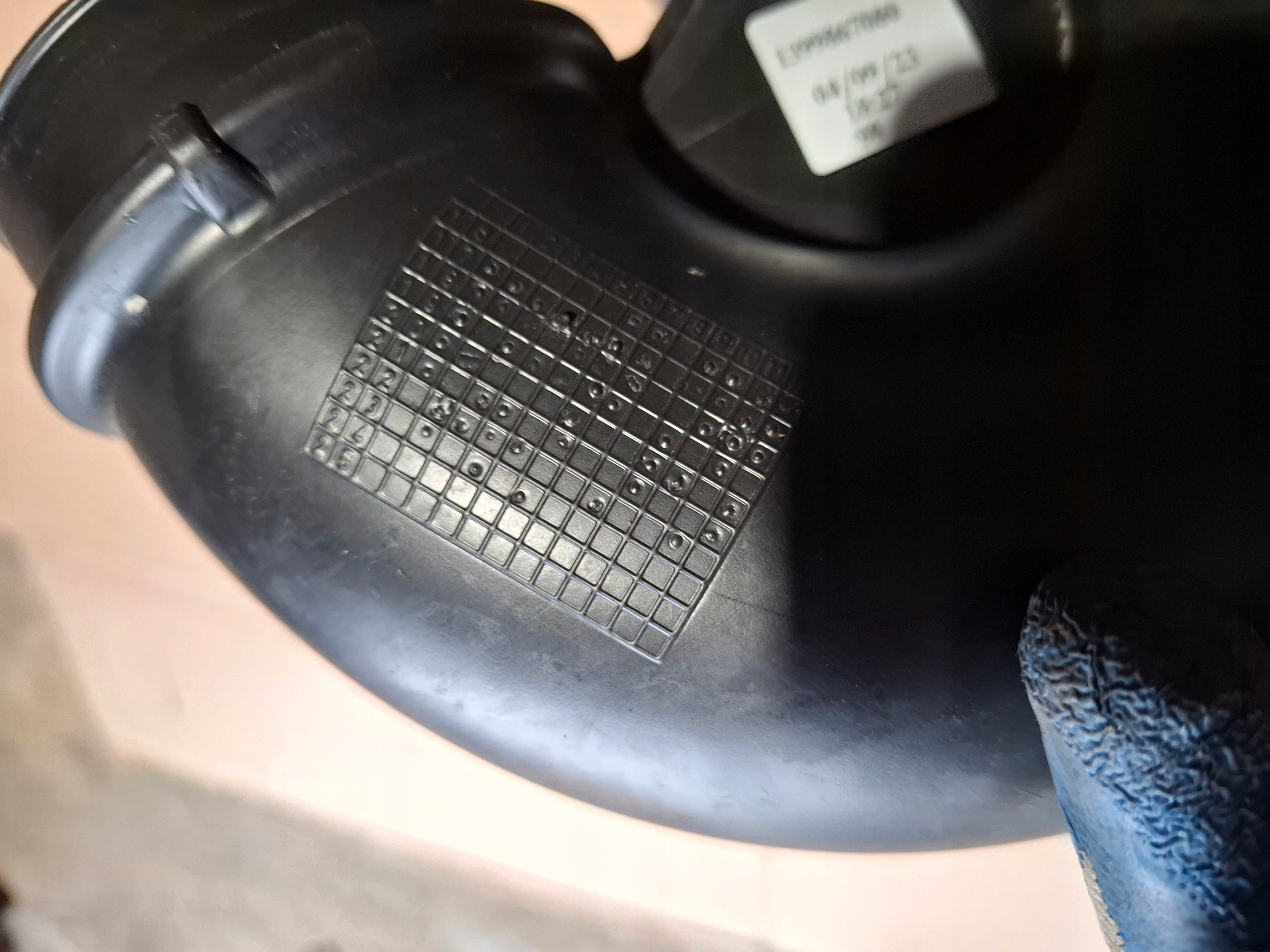 PEUGEOT BOXER 23r 1399867080 Gehäuse filter luft neu