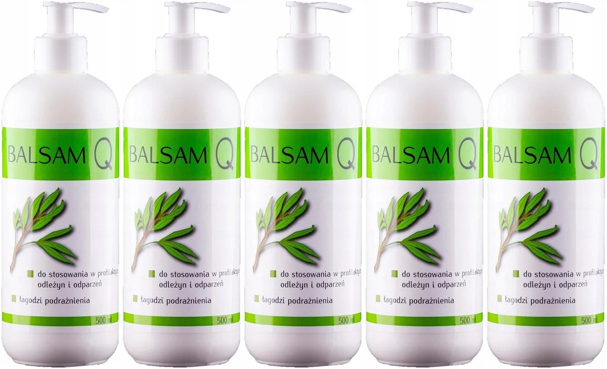 Balsam Q Na Odleżyny Odparzenia Łagodzi Podrażnienia 500ml