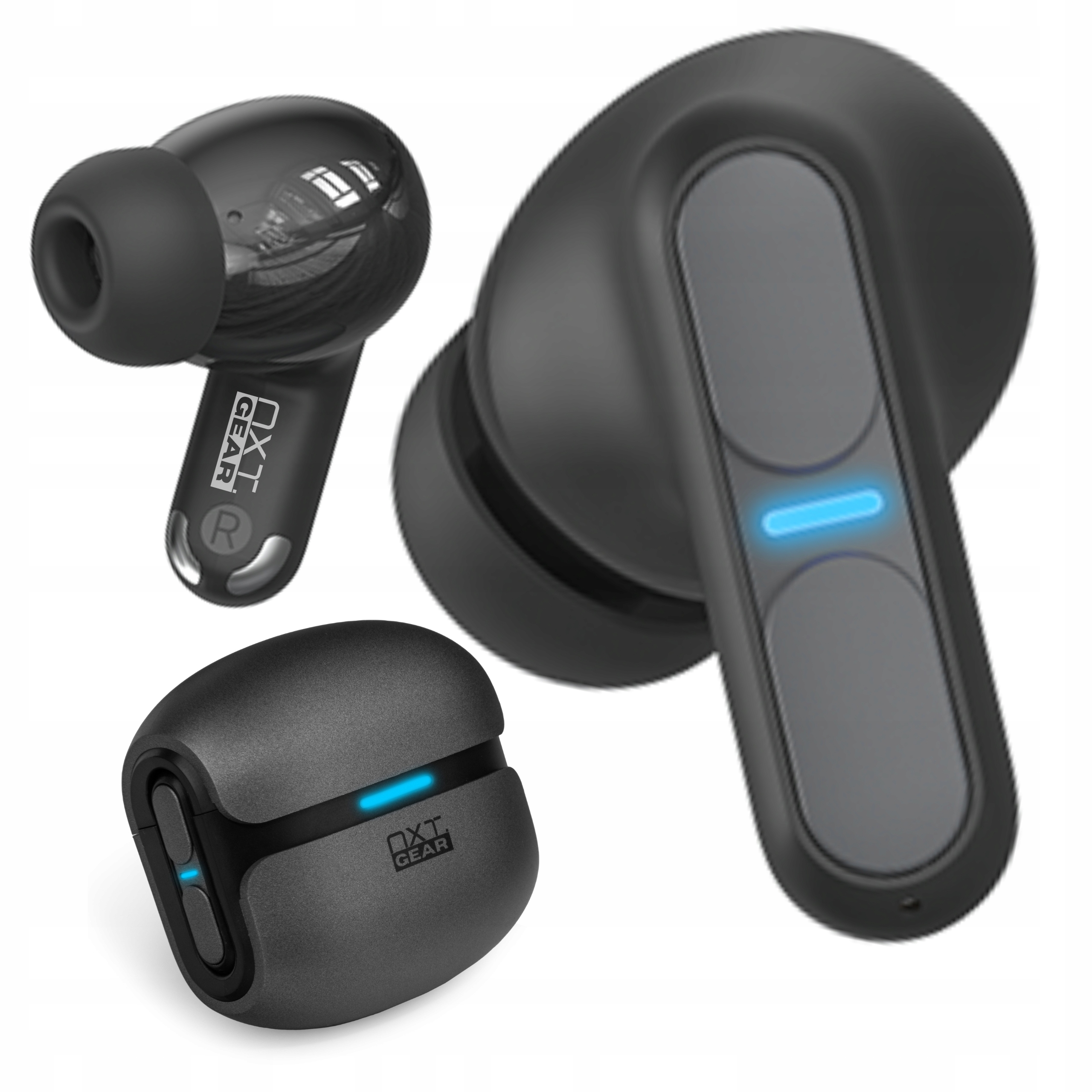 Słuchawki bezprzewodowe douszne NXT.Gear Pro-x Czysty dźwięk Mocny Bass