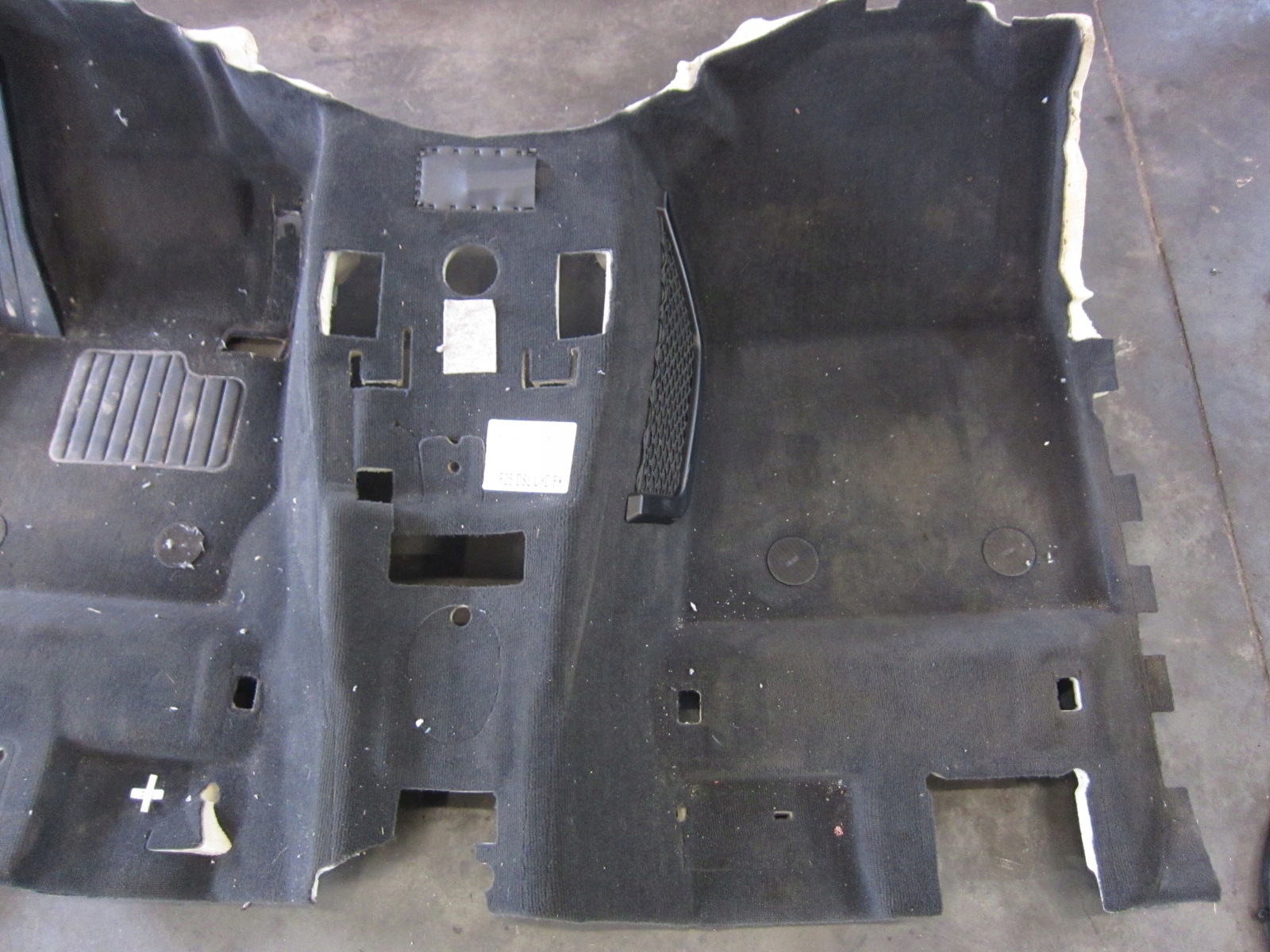 BMW F25 2.0 carpet mats front black 9000619