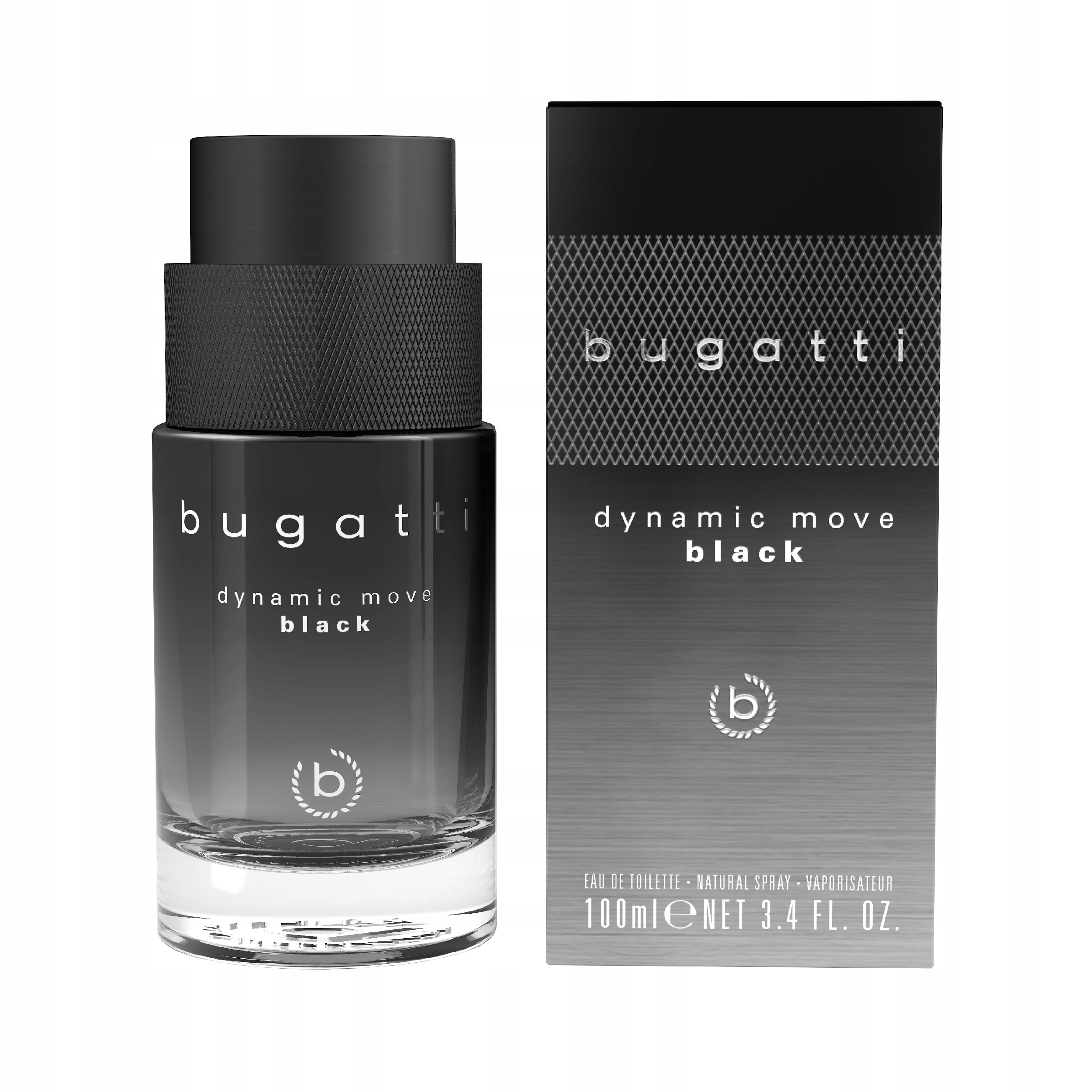 Bugatti Dynamic Move Black Toaletní voda pro muže 100 ml