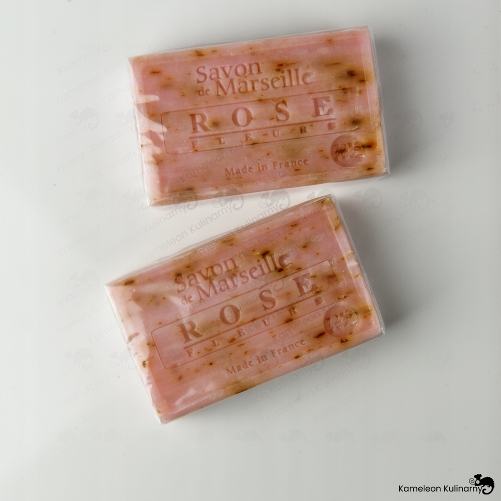 MYDŁO MARSYLSKIE francuskie ROSE RÓŻA RÓŻANE 100g peeling Le Chatelard 1802 Pojemność 100 ml