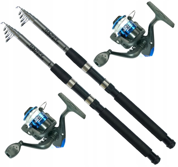Rybářský set 2 rybářských prutů Jaxon 2,1 5-25 g Hw 2 splávkové navijáky