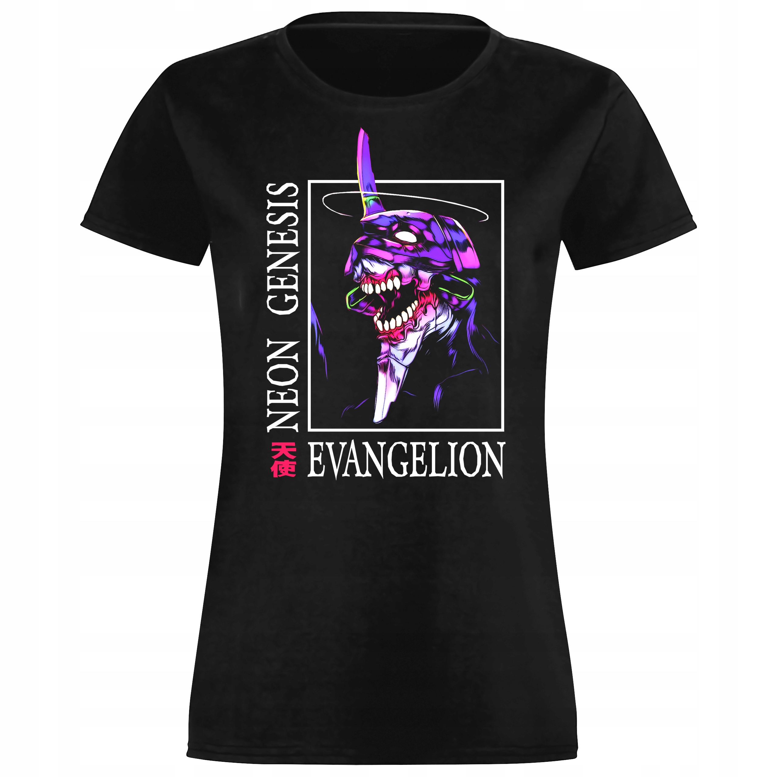 

Damska Koszulka T-shirt Neon Genesis Evangelio M