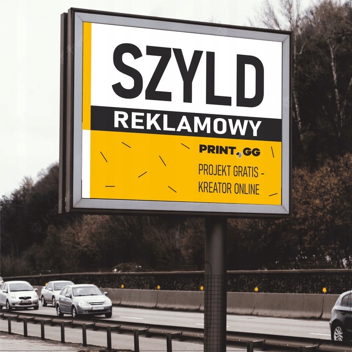 DIBOND 3mm SZYLD TABLICA REKLAMOWA DRUK UV 120X100 Marka inny