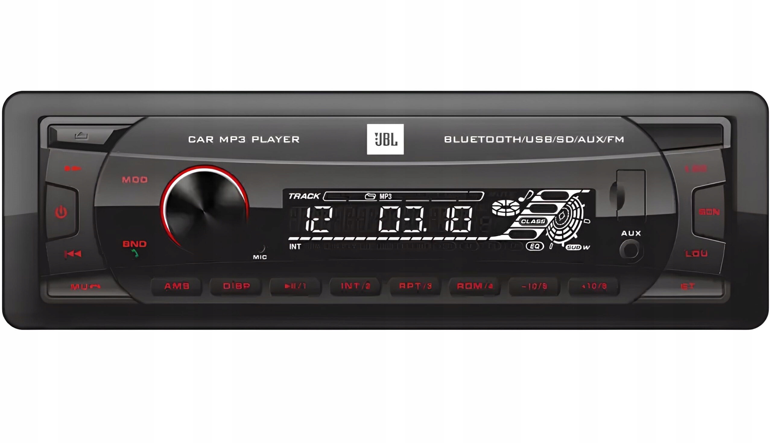 Automobilové rádio 1DIN Aux Sd Usb MP3 Bluetooth Jbl Celebrity 100