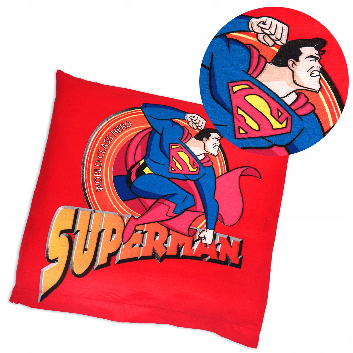 

Poszewka 40x40 cm dla dzieci superman