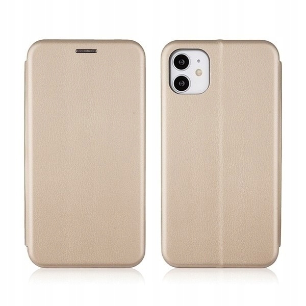 

Etui Book Magnetic iPhone 11 złoty /gold