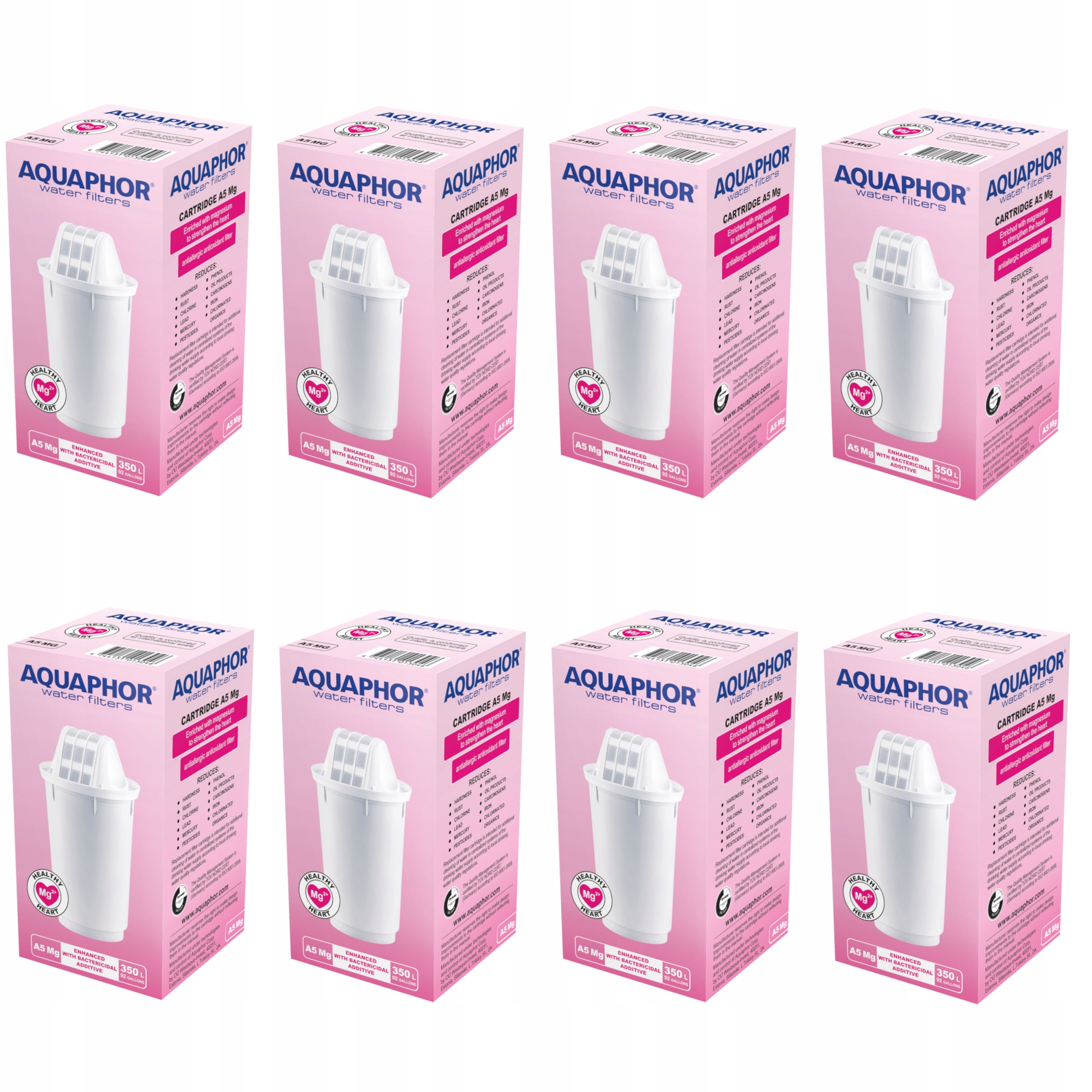 Aquaphor Wkład Aquaphor A5 Mg kpl. 8 szt.