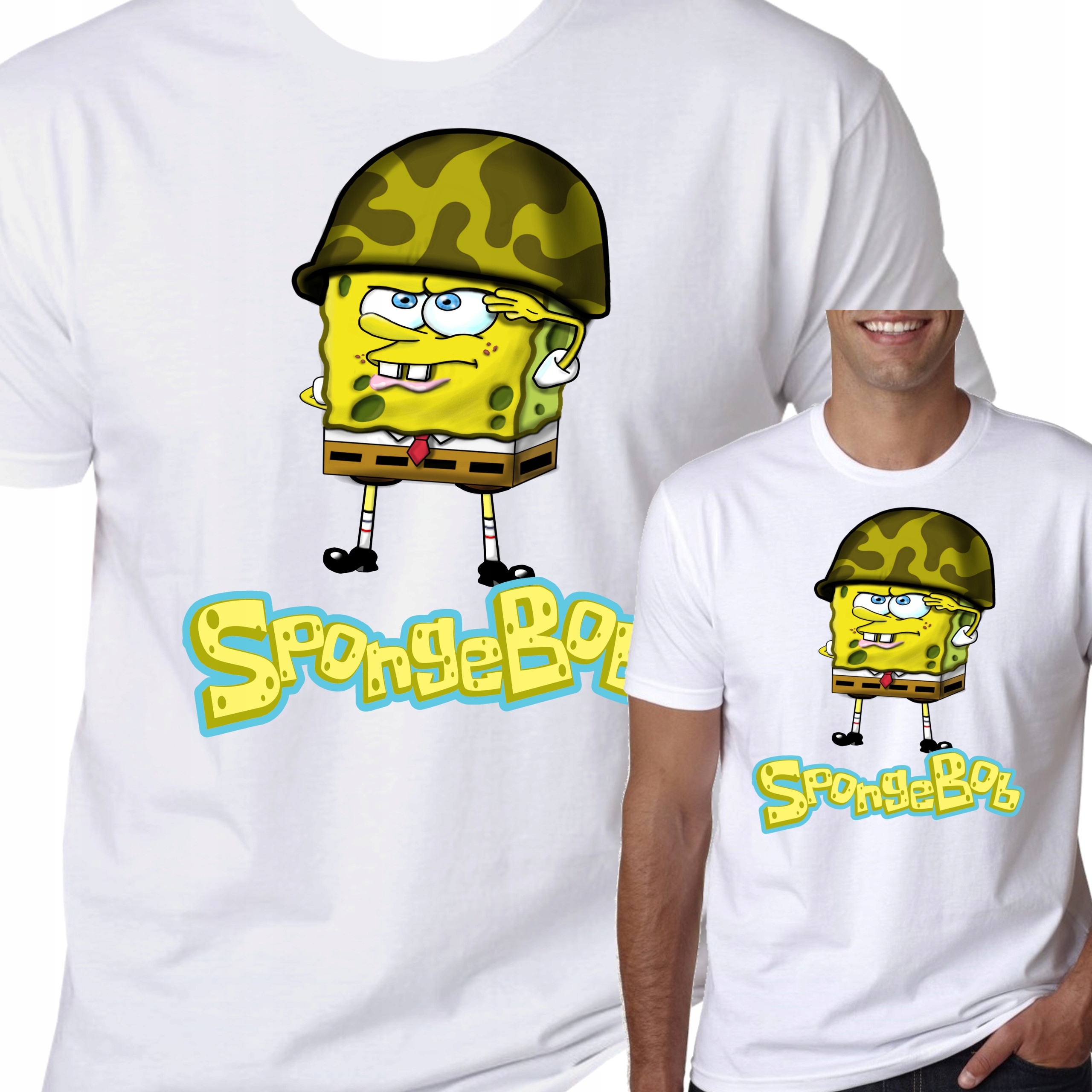 

T-Shirt Koszulka Spongebob Prezent Bajka L 0617